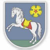 Wapen van Ostrava, Tsjechië Sticker (Voorkant)
