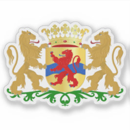 Wapen van Overijssel, Nederland Sticker