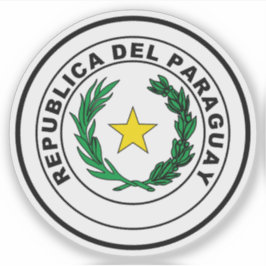Wapen van Paraguay Sticker