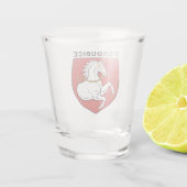 Wapen van Pardubice, Tsjechië Shot Glas (Achterkant)