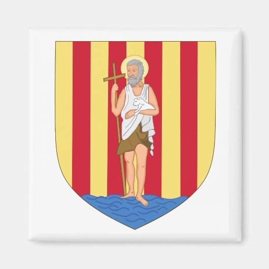 Wapen van Perpignan Magneet (Voorkant)