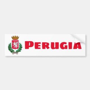 Wapen van Perugia, Italië Bumpersticker