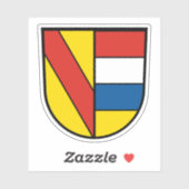 Wapen van Pforzheim, Duitsland Sticker (Vel)