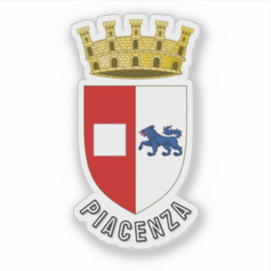 Wapen van Piacenza, Italië Sticker