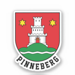 Wapen van Pinneberg, Duitsland Sticker
