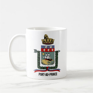 Wapen van Port-au-Prince, HAÏTI Koffiemok