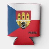 Wapen van Praag, Tsjechië Blikjeskoeler (Voorkant)