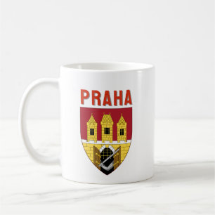 Wapen van Praag, Tsjechië Koffiemok