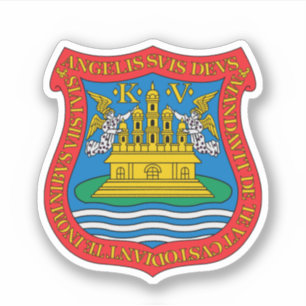 Wapen van Puebla de los Ángeles, Mexico Sticker