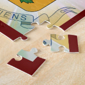 Wapen van Quebec Legpuzzel (Zijkant)