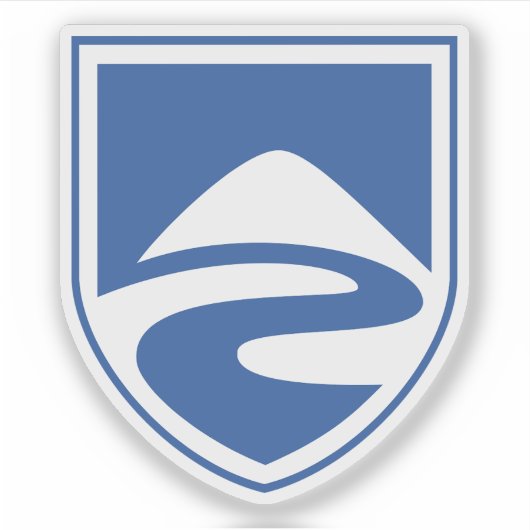 Wapen van Rangárþing Eystra, IJsland Sticker (Voorkant)