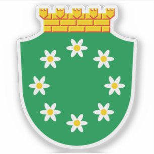 Wapen van Raseborg (Raasepori), Finland Sticker