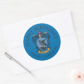 Wapen van Ravenclaw | Gefeliciteerd Ronde Sticker (Envelop)