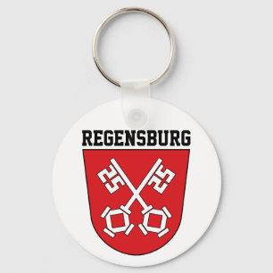 Wapen van Regensburg, Duitsland Sleutelhanger