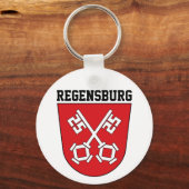 Wapen van Regensburg, Duitsland Sleutelhanger (Voorkant)