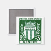 Wapen van Rennes, Frankrijk Magneet (Voorkant / Achterkant)