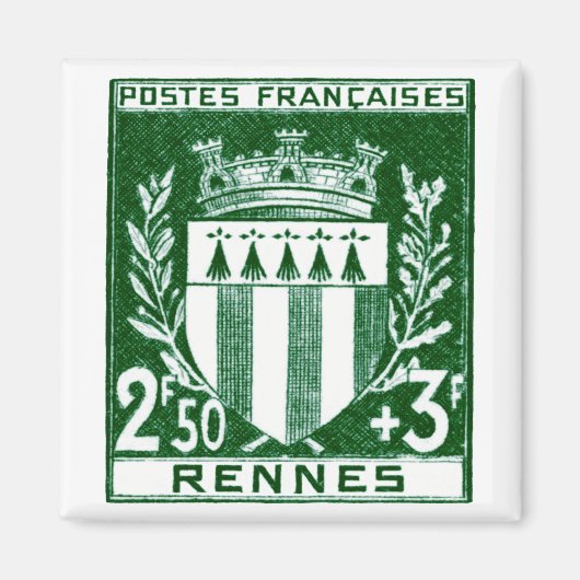 Wapen van Rennes, Frankrijk Magneet (Voorkant)