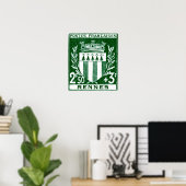  Wapen van Rennes, Frankrijk Poster (Thuiskantoor)