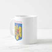 Wapen van Roemenië Koffiemok (Voorkant links)
