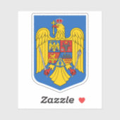Wapen van Roemenië Sticker (Vel)
