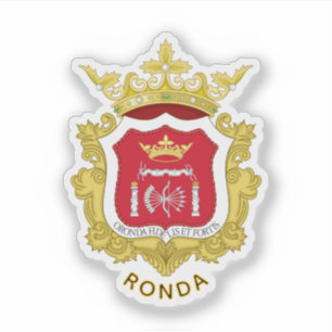 Wapen van Ronda, Spanje Sticker