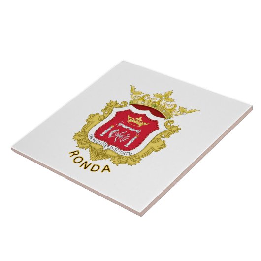 Wapen van Ronda, Spanje Tegeltje (Zijkant)