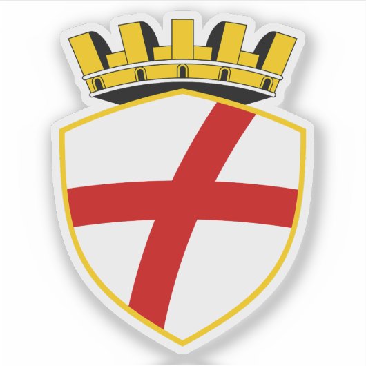 Wapen van Rovinj, Kroatië Sticker (Voorkant)