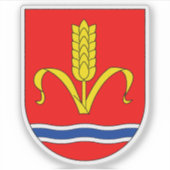 Wapen van Ruggell, Liechtenstein Sticker (Voorkant)