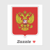 Wapen van Rusland (Russische Federatie) Sticker (Vel)