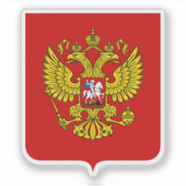 Wapen van Rusland (Russische Federatie) Sticker
