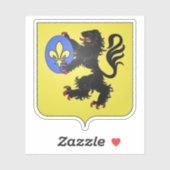 Wapen van Salon de Provence, Bouches-du-Rhône Sticker (Vel)