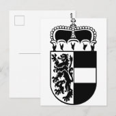 Wapen van Salzburg Briefkaart (Voorkant / Achterkant)