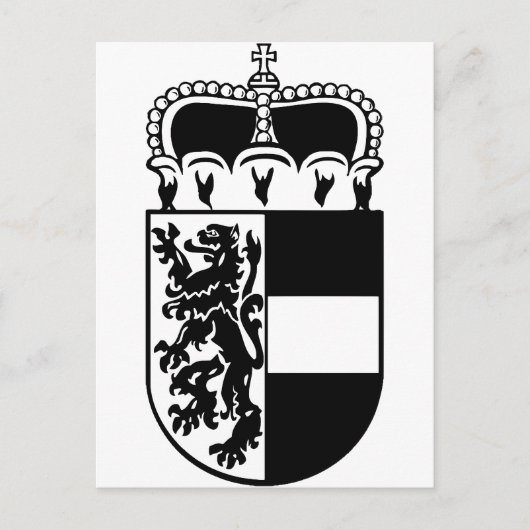 Wapen van Salzburg Briefkaart (Voorkant)