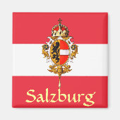 wapen van salzburg magneet (Voorkant)