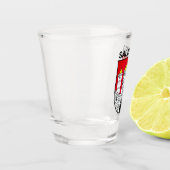 wapen van Salzburg - OOSTENRIJK Shot Glas (Links)