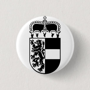 Wapen van Salzburg Ronde Button 3,2 Cm