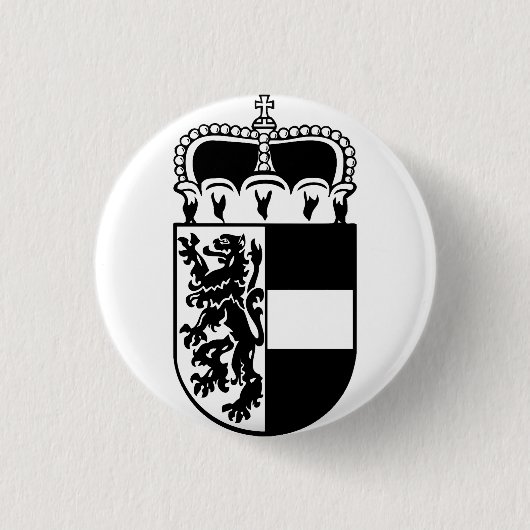 Wapen van Salzburg Ronde Button 3,2 Cm (Voorkant)