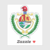 Wapen van San Antonio de los Baños, Cuba Sticker (Vel)