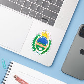 Wapen van San Nicolás partido, Argentinië Sticker (Laptop met iPhone)