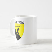 Wapen van Sandefjord, Noorwegen Koffiemok (Voorkant links)