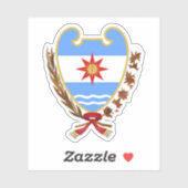 Wapen van Santiago del Estero, Argentinië Sticker (Vel)