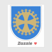 Wapen van Sastamala (Karkku), Finland Sticker (Vel)