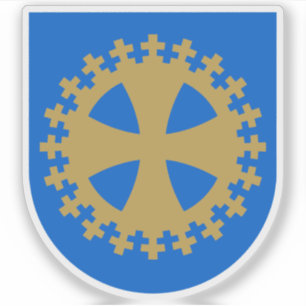 Wapen van Sastamala (Karkku), Finland Sticker
