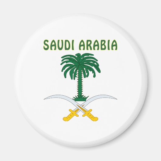 wapen van saudi-arabië magneet (Voorkant)