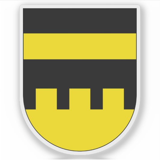 Wapen van Schellenberg, Liechtenstein Sticker (Voorkant)