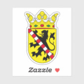Wapen van Schiedam, Nederland Sticker (Vel)