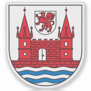 Wapen van Schwedt Sticker