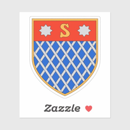 Wapen van Shkodër, Albanië Sticker (Vel)