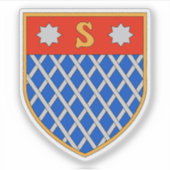 Wapen van Shkodër, Albanië Sticker (Voorkant)