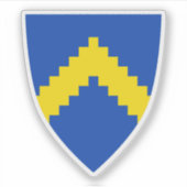 Wapen van Sillamäe, Estland Sticker (Voorkant)